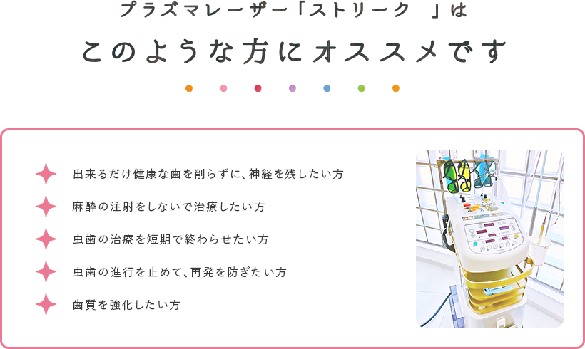 ストリークはこのような方にオススメ